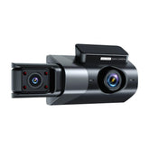 WEBDARAZ A8 Triple Lens Car DVR Camera – 1080P Front, 720P Cabin & Rear View, 170° Wide Angle, Night Vision, Loop Recording, WiFi, 3" IPS Screen, 12–24V, Dual Storage, Fleet Monitoring Dash Cam